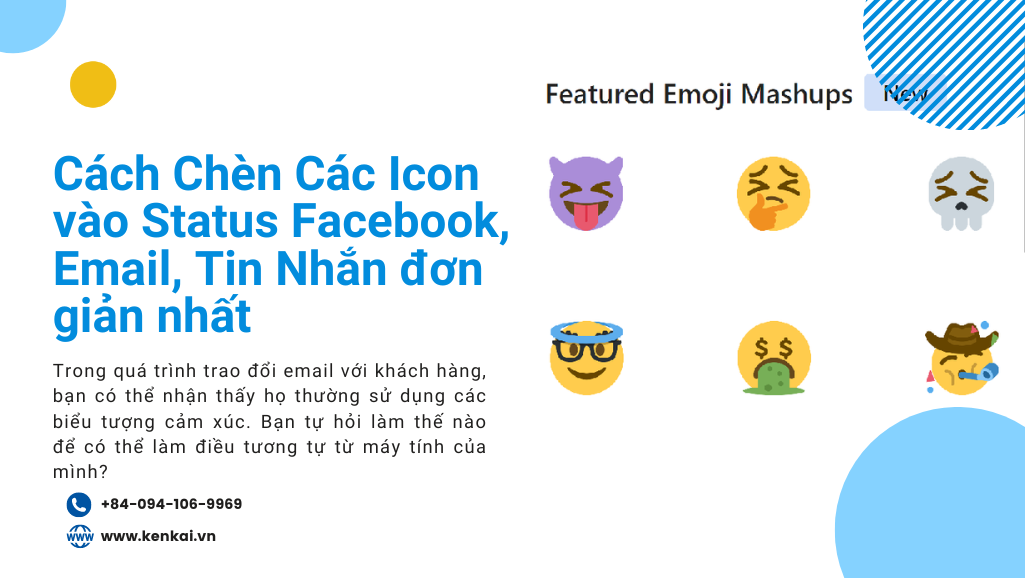 Cách Chèn Các Icon vào Status Facebook, Email, Tin Nhắn đơn giản nhất