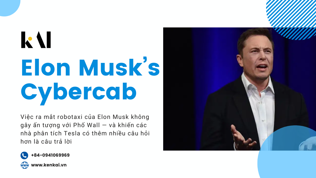 Việc ra mắt robotaxi của Elon Musk không gây ấn tượng với Phố Wall — và khiến các nhà phân tích Tesla có thêm nhiều câu hỏi hơn là câu trả lời