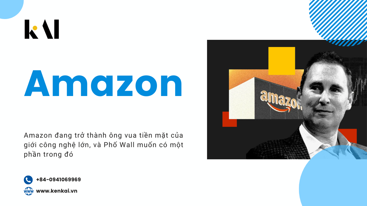 Amazon đang trở thành ông vua tiền mặt của giới công nghệ lớn, và Phố Wall muốn có một phần trong đó