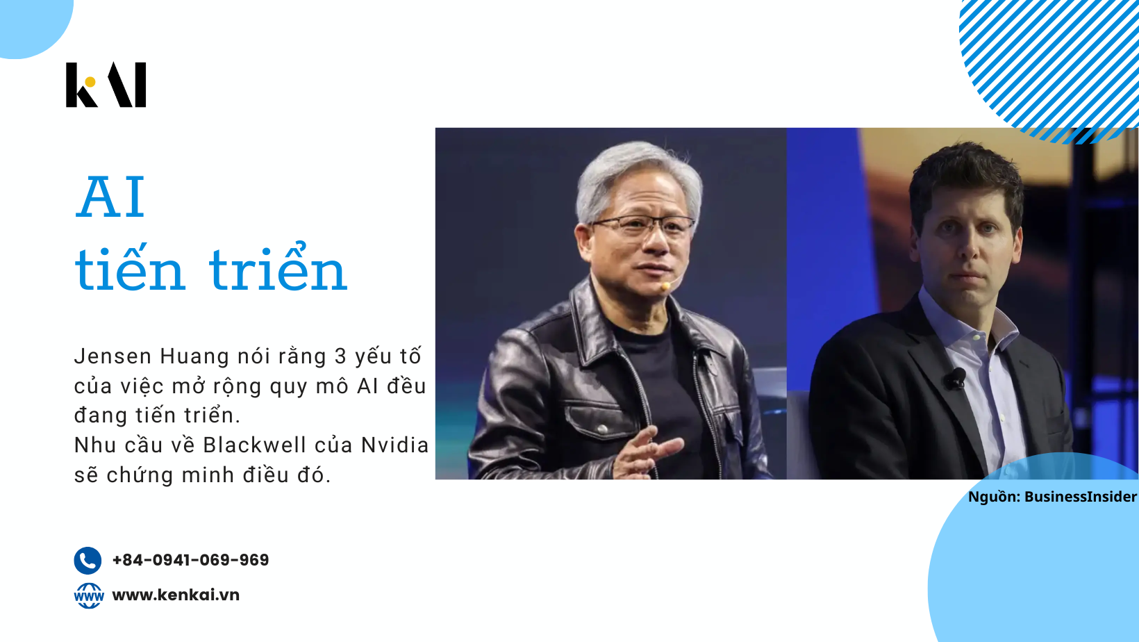 Jensen Huang nói rằng 3 yếu tố của việc mở rộng quy mô AI đều đang tiến triển. Nhu cầu về Blackwell của Nvidia sẽ chứng minh điều đó.