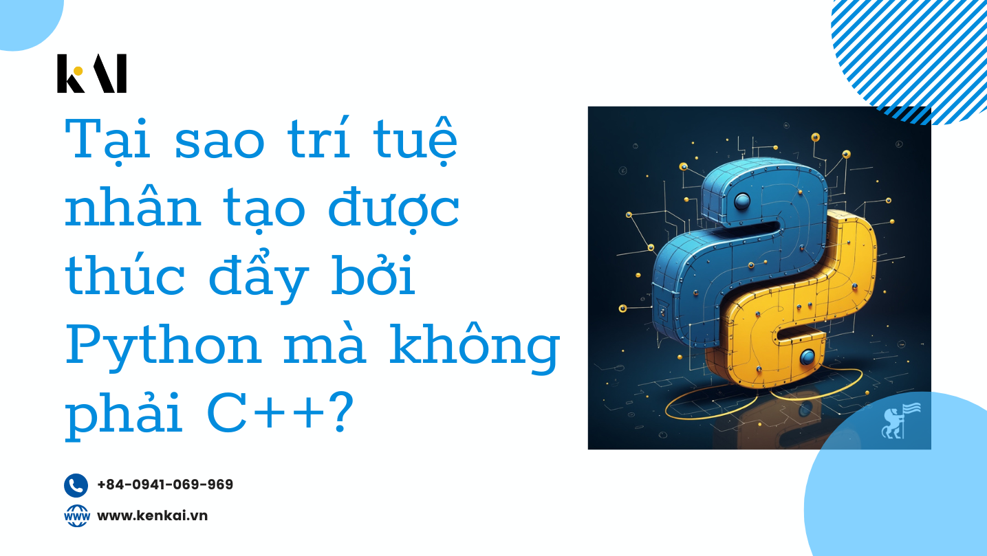 Tại sao trí tuệ nhân tạo được thúc đẩy bởi Python mà không phải C++?