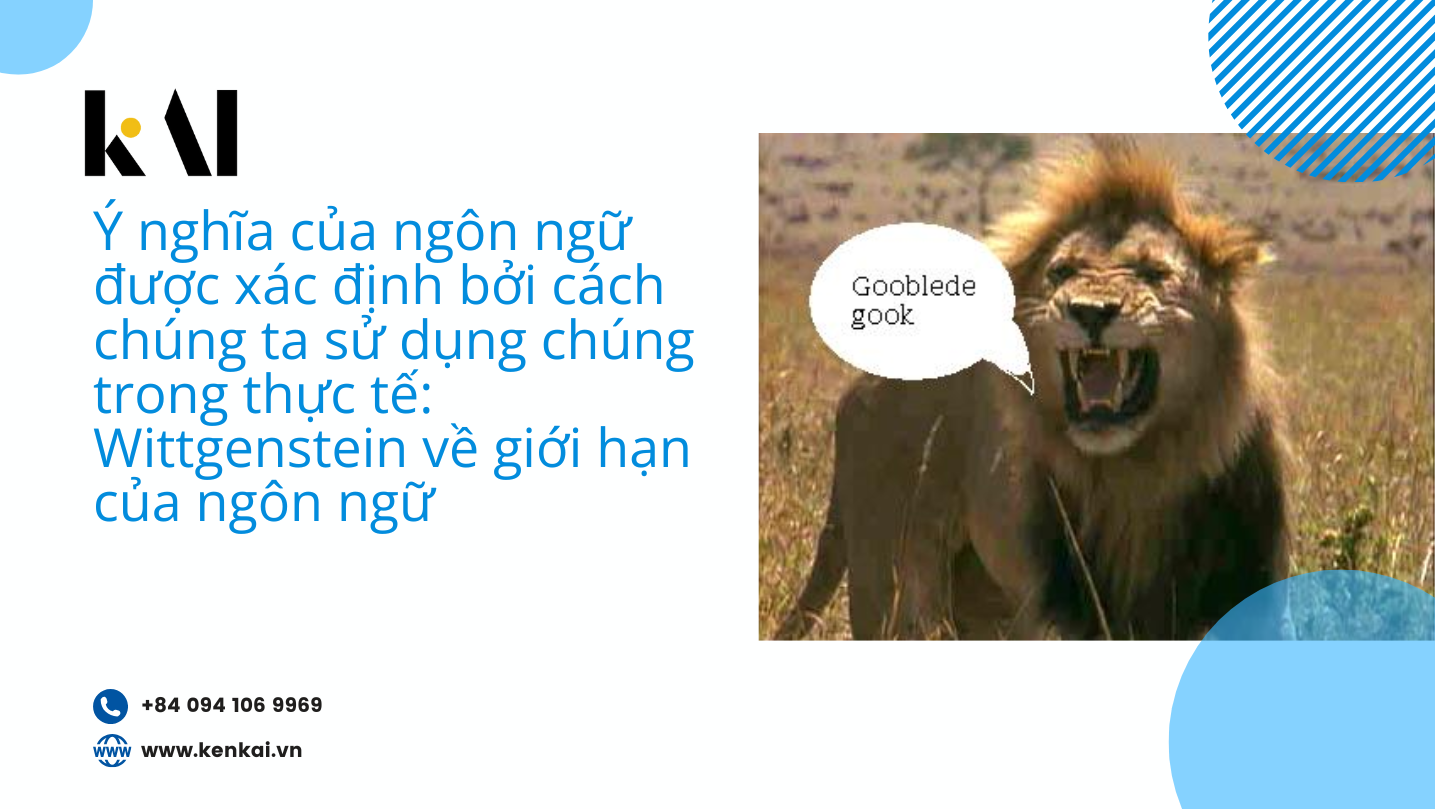 Ý nghĩa của ngôn ngữ được xác định bởi cách chúng ta sử dụng chúng trong thực tế: Wittgenstein về giới hạn của ngôn ngữ